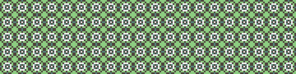 Abstract Cross Pattern Dots Logo generative computational art illustration