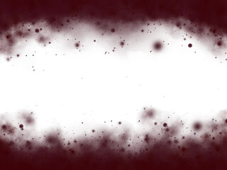 ふわふわで絶望的なダークな枠・背景