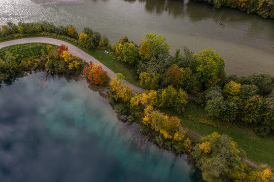 Ortwangersee mit Iller