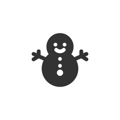Snowman icon pixel perfect vector. Christmas symbol modern, simple, vector, icon for website design, mobile app, ui. Vector Illustration