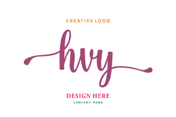 HVY lettering logo is simple, easy to understand and authoritative