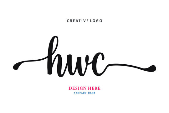 HWC lettering logo is simple, easy to understand and authoritative