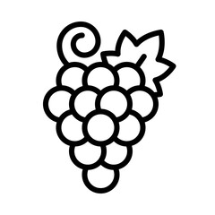 Grape icon, Thanksgiving related vector