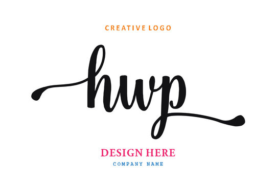 HWP lettering logo is simple, easy to understand and authoritative