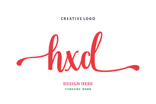 HXD lettering logo is simple, easy to understand and authoritative