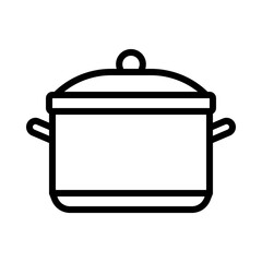 Cooking pot icon, Thanksgiving related vector