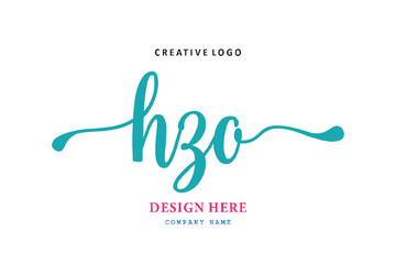 HZO lettering logo is simple, easy to understand and authoritative