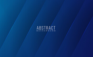 Obraz premium Modern professional dark blue abstract technology gradient business background wallpaper