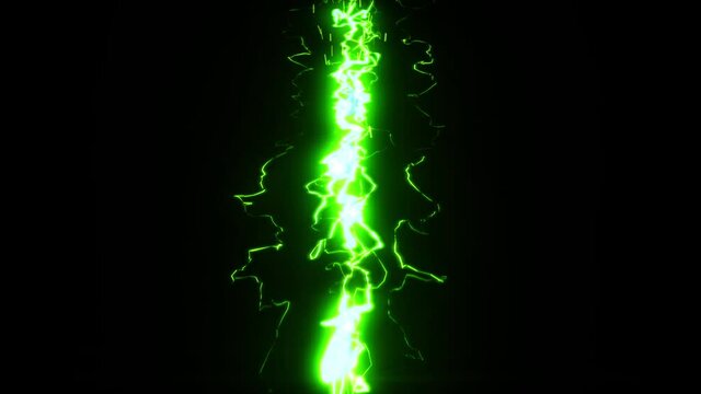 thunder lightning striking effect animation