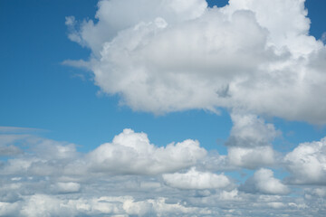 Naklejka na ściany i meble blue sky and clouds