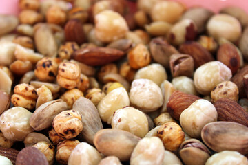 Mixed nuts and dry fruits
