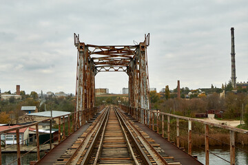 railway bridge over river