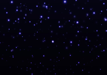 snow drawing at night