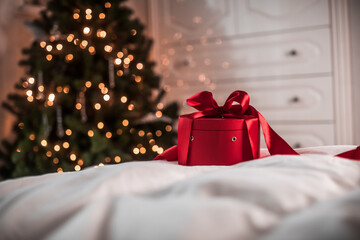 Image of luxury New Year gift. © abelena
