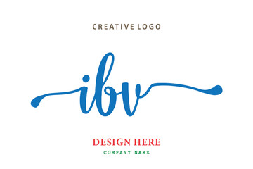 IBV lettering logo is simple, easy to understand and authoritative