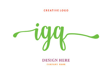 IGQ lettering logo is simple, easy to understand and authoritative