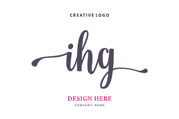 IHG lettering logo is simple, easy to understand and authoritative