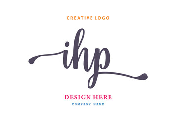 IHP lettering logo is simple, easy to understand and authoritative