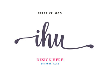 IHU lettering logo is simple, easy to understand and authoritative