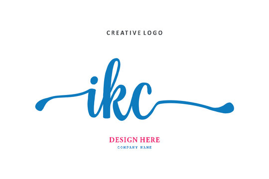 IKC lettering logo is simple, easy to understand and authoritative