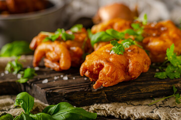 Delicious and simple onion bhaji