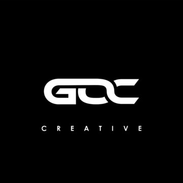 GOC Letter Initial Logo Design Template Vector Illustration