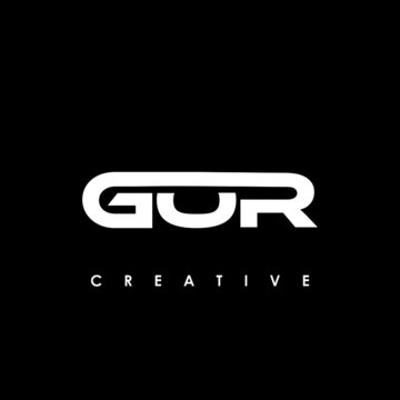 GOR Letter Initial Logo Design Template Vector Illustration