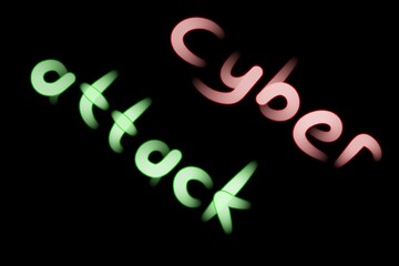 Handwriting CyberAttack text message