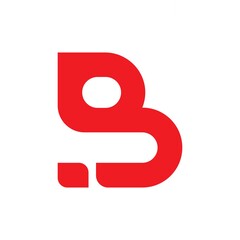 Letter B logo design