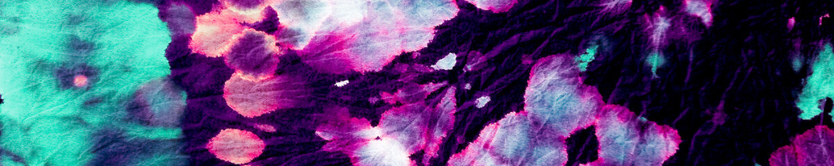 Mix Watercolor. Fantasy Indigo Print. Hand