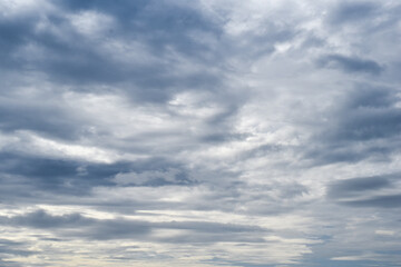 blue sky with clouds