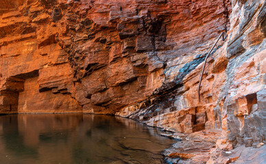 pool in the gorge