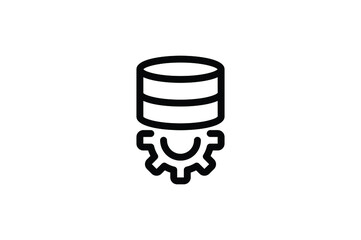 Big Data Icon - Database Setting