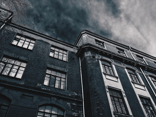 old building in the city