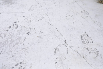 Cement brick squared stone floor background. Concrete paving slabs. Paving slabs