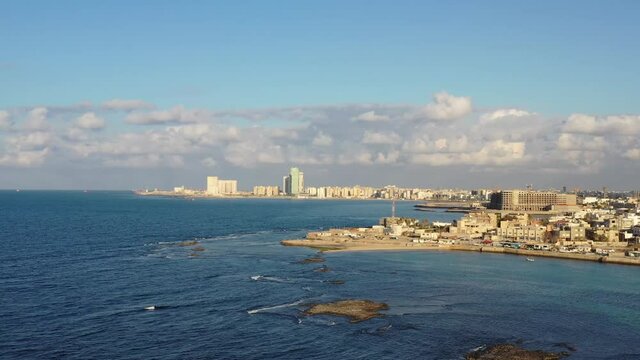 Seafront of Tripoli, capital of libya 
