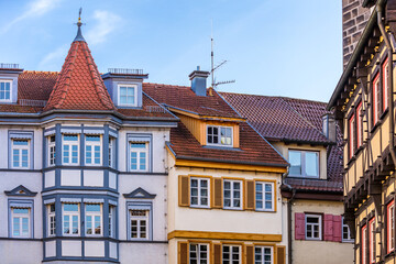 Fachwerkhäuser in Esslingen am Neckar