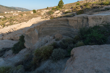 Sediments from an old mine in southern Spain