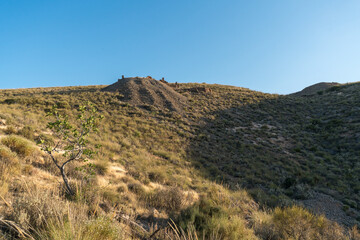 Mountainous landscape in southern Spain