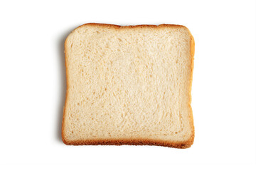 Slice of fresh toast bread