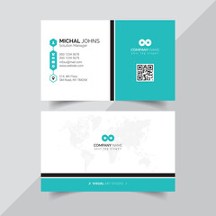 Modern Business Card - Creative and Clean Business Card Template.