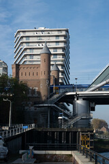 Dutch passenger train in Nijmegen