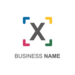 Obraz premium Letter Logo vector template. modern simple logo