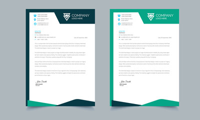 Elegant Letterhead Design Template  © webechdigital