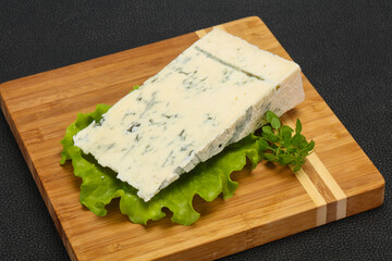 Italian traditional gorgonzola soft cheese