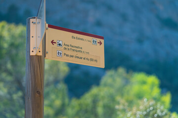 The Estrets of Arnes, The Ports Natural Park, Terres de l'Ebre, Tarragona, Catalunya, Spain