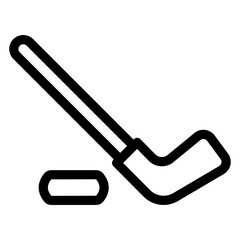 
Golf hit icon in filled design, golf tournament concept 
