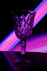 light painting wine-glass photography