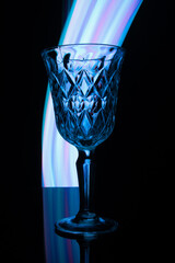light painting vine-glass photography