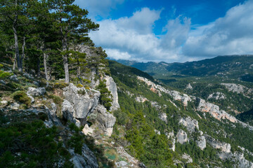 Caro Mountain Range from Cati Mountain Range, The Ports Natural Park, Terres de l'Ebre, Tarragona, Catalunya, Spain